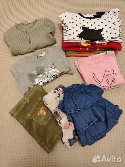 Вещи пакетом на девочку 3 года