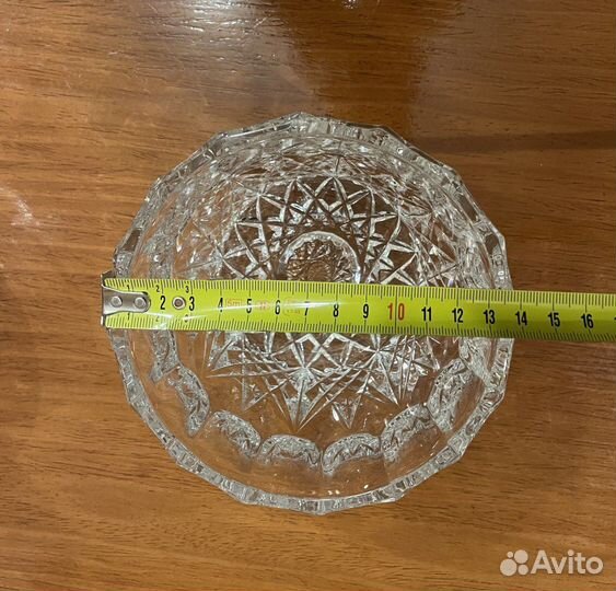 Вазы хрустальные