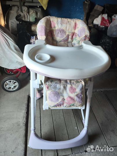 Стульчик для кормления happy baby kevin