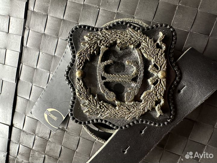 Кожанный ремень Just Cavalli