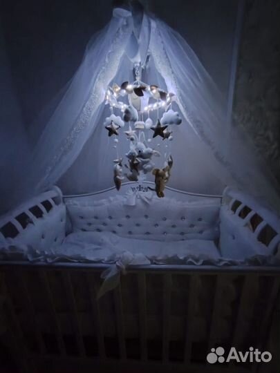 Мобиль из фетра