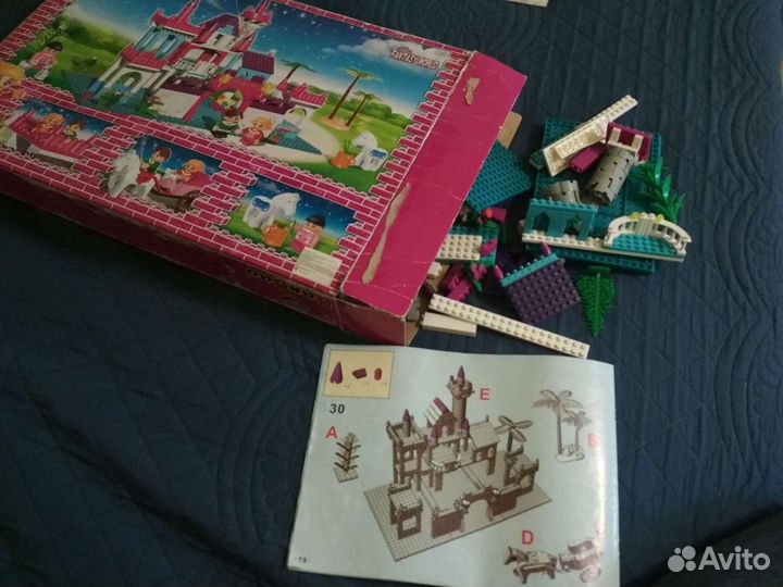 Конструктор Дворец, домик для кукол