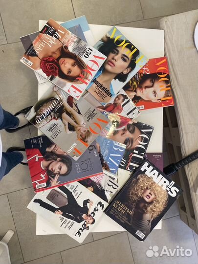 Журналы Vogue Esquire Bizarre Hairs