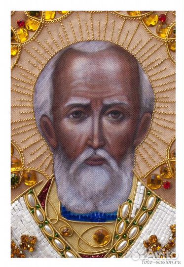 Набор для вышивания бисером влюбленные в рукоделие