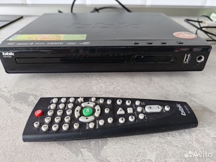 Dvd плеер bbk dvp753hd рабочий