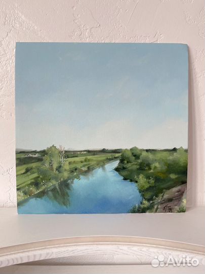 Картина маслом пейзаж