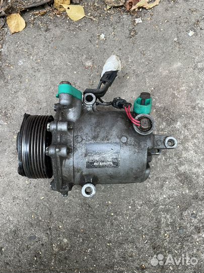 Компрессор кондиционера mitsubishi lancer 10