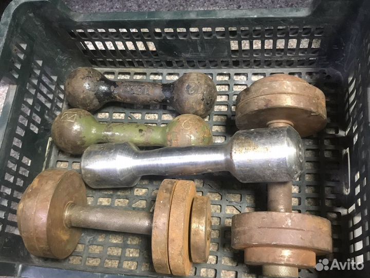 Гантели бу