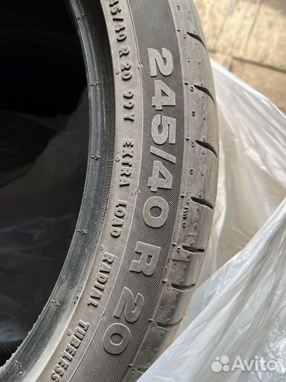 Continental ContiSportContact 5P 245/40 R20 и 275/35 R20