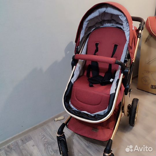 Коляска 2 в 1 Delux