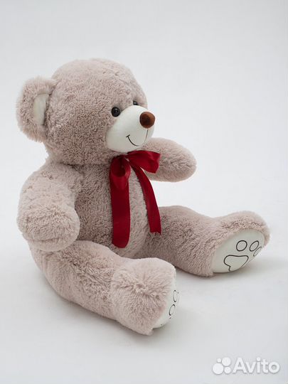 Мишка среднего размера, плюшевый, новый