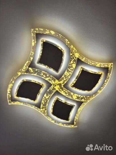 Люстра потолочная светодиодная бу