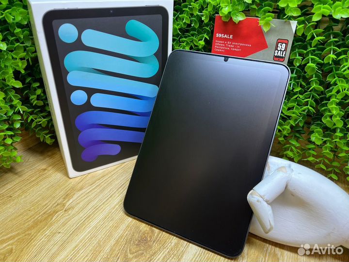 Apple iPad Mini 6 Space Gray 64GB. Идеал, акб 100