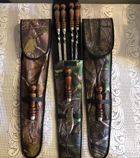 Набор шампуров в чехле