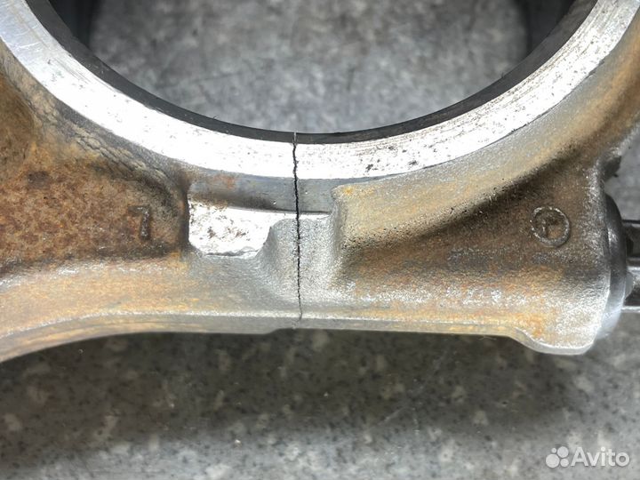 1538036 Шатун под два болта scania скания