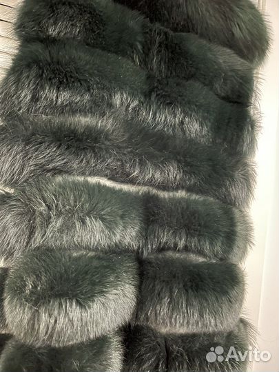 Песцовая жилетка