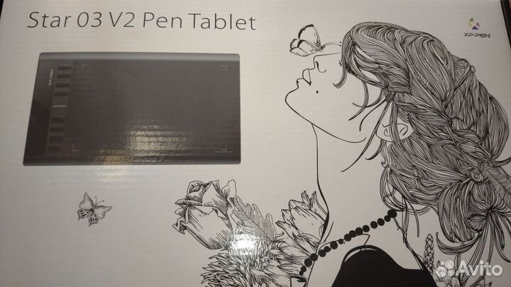 Планшет графический новый xp-pen star 03 v2