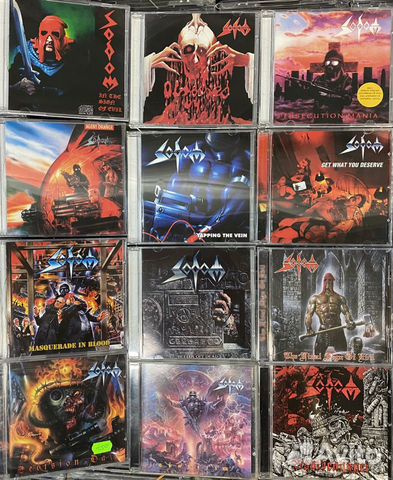 Sodom. Классика немецкого трэша. Компакт диски CD