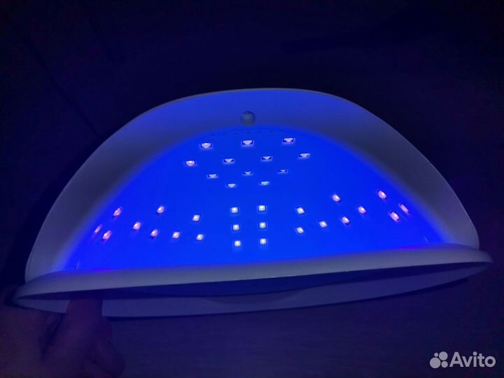 Профессиональная LED лампа для маникюра, новая