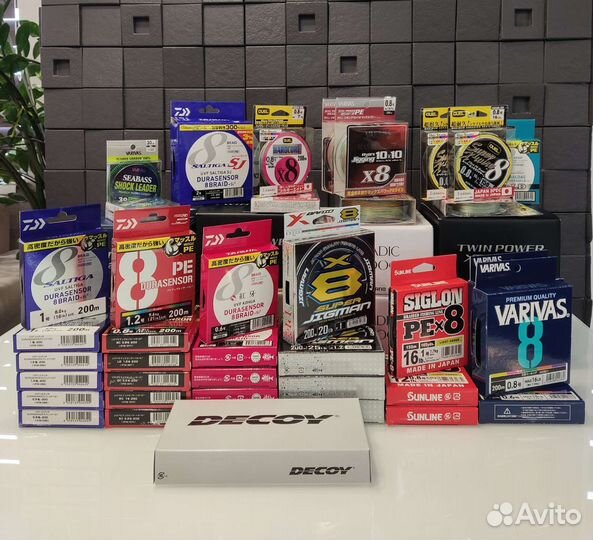 Плетеные шнуры,плетенка YGK varivas duel sunline