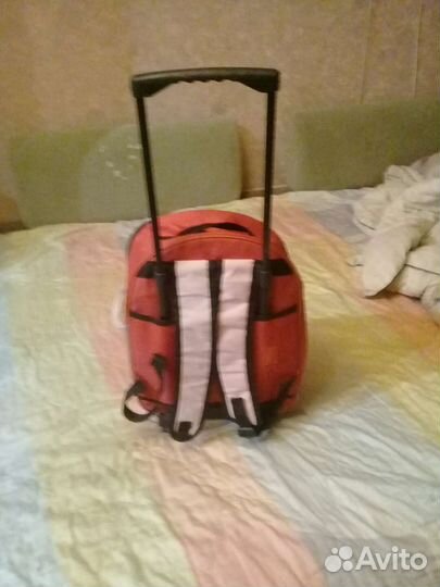 Сумка детская на колесах. Божья коровка