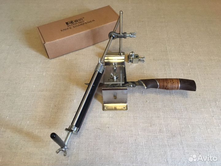 Для заточки охотничьих ножей усиленный шарнир