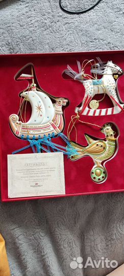 Фарфоровые игрушки ручной работы