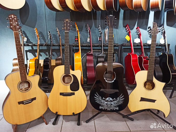Гитары новые красивые и здорово звучащие