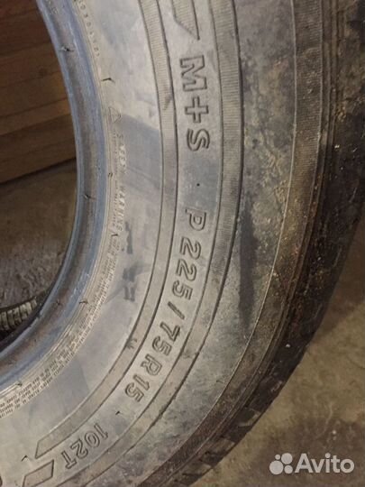 General Tire Eurovan 225/75 R15