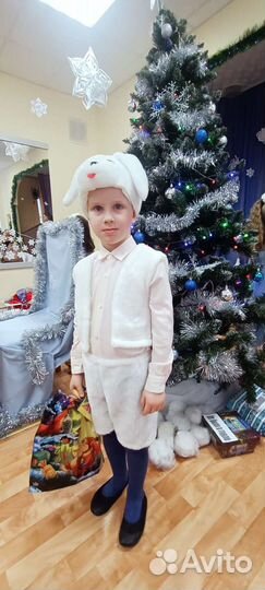Костюм зайчика для мальчика 104