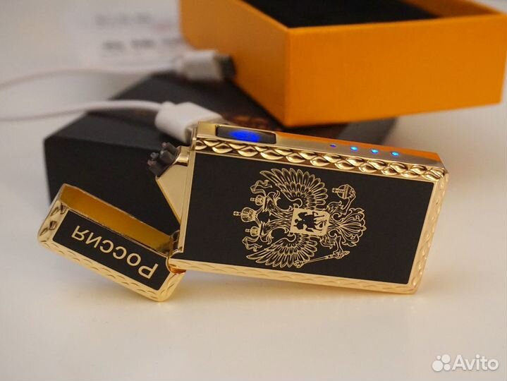 Зажигалка USB Герб РФ