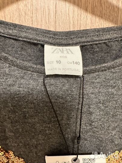 Блузка zara рост 140