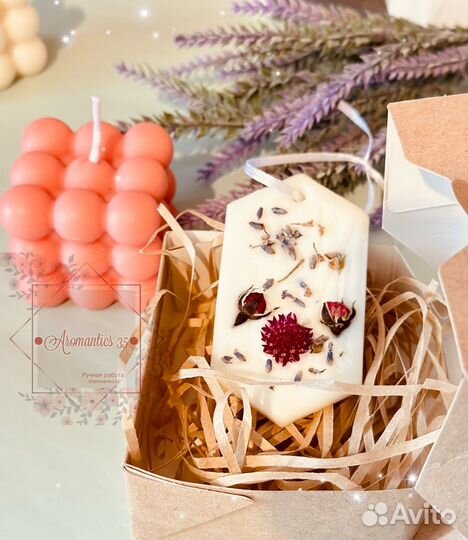 Флорентийское саше, свечи