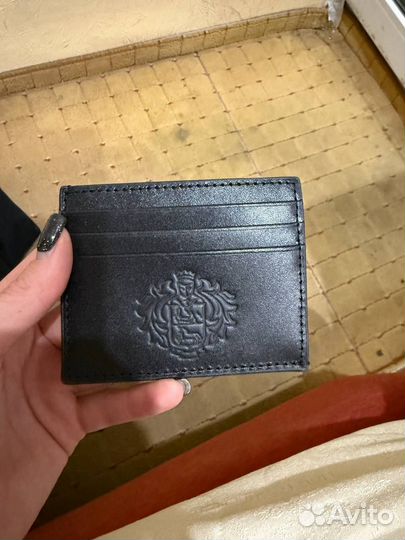 Картхолдер тинькофф черный серый