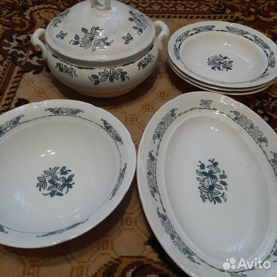 Предметы столового сервиза СССР