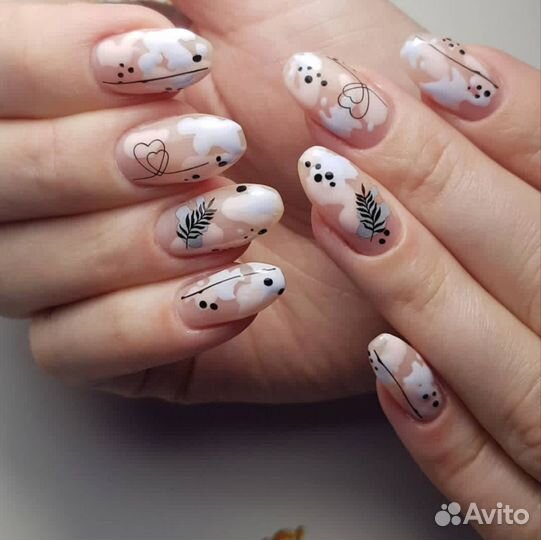 Маникюр гель лак район 75 школы