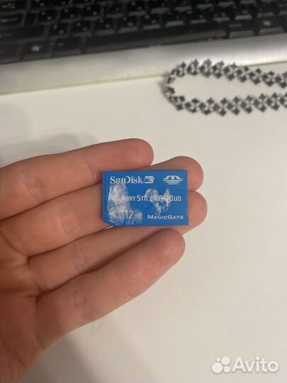 Карта памяти sony memory stick pro duo 512mb