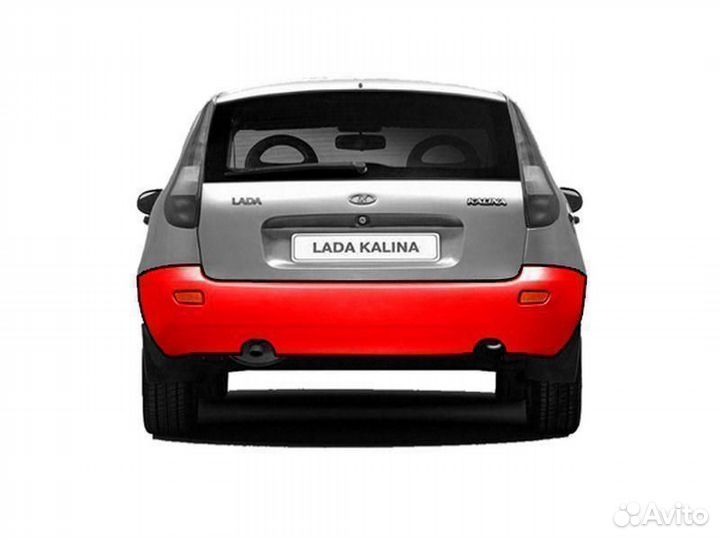 Бампер Калина окрашенный