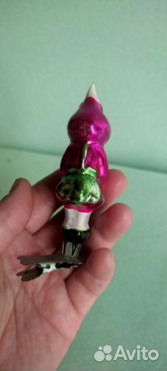 Ёлочные игрушки СССР на прищепке