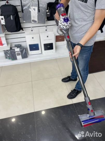 Пылесос Dyson V8 absolute (SV10) серебро-никель