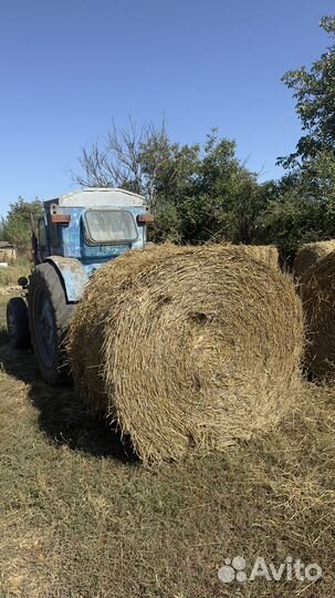 Солома в рулонах