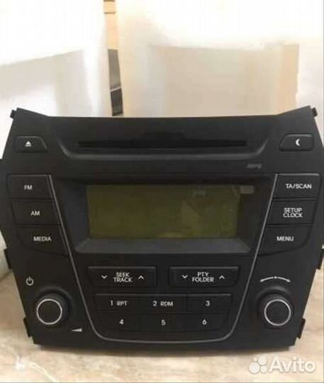 Штатная автомагнитола для Хендай Санта-фе