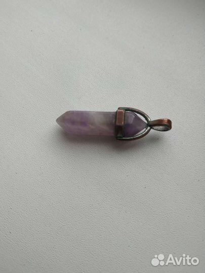 Кулон из кристалла аметиста против пьянства