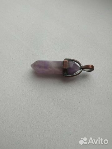 Кулон из кристалла аметиста против пьянства