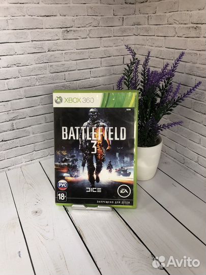 Диск xbox 360 Battlefield 3