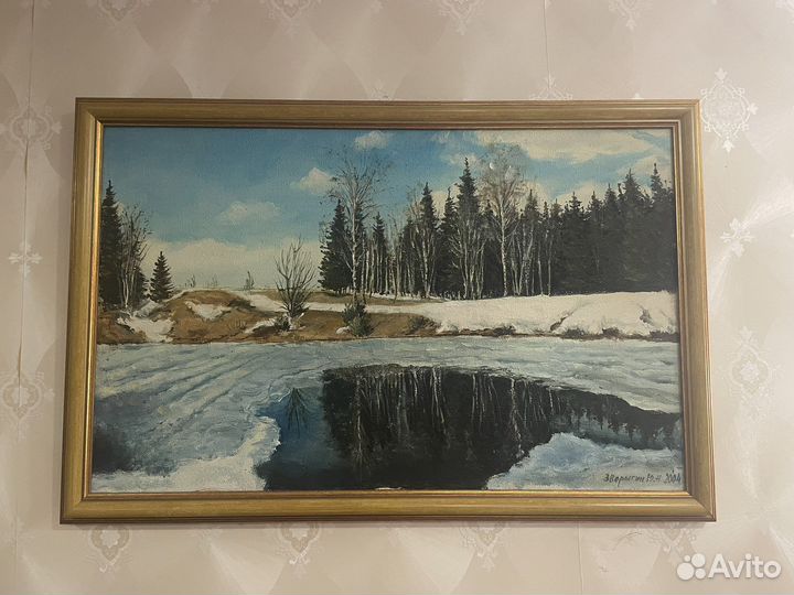 Картина маслом на холсте