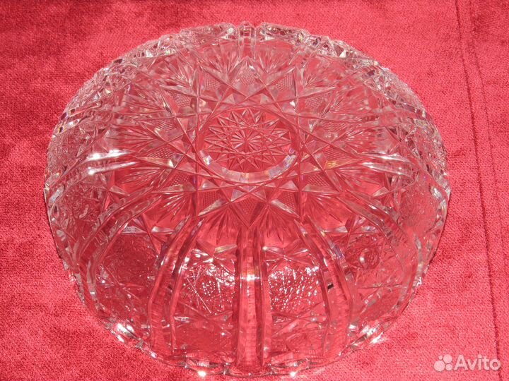 Хрустальная ваза Чехия