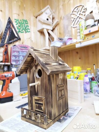 Скворечник. Домик для птиц. Luxury Birdhouse