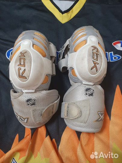 Налокотники хоккейные детские rbk