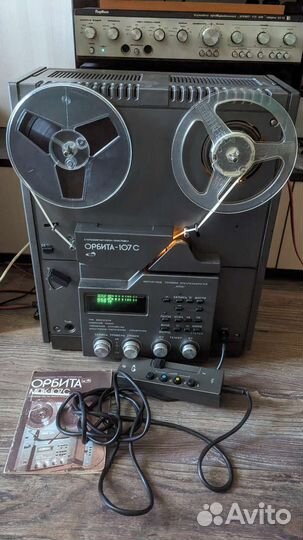 Орбита 107 с магнитофон